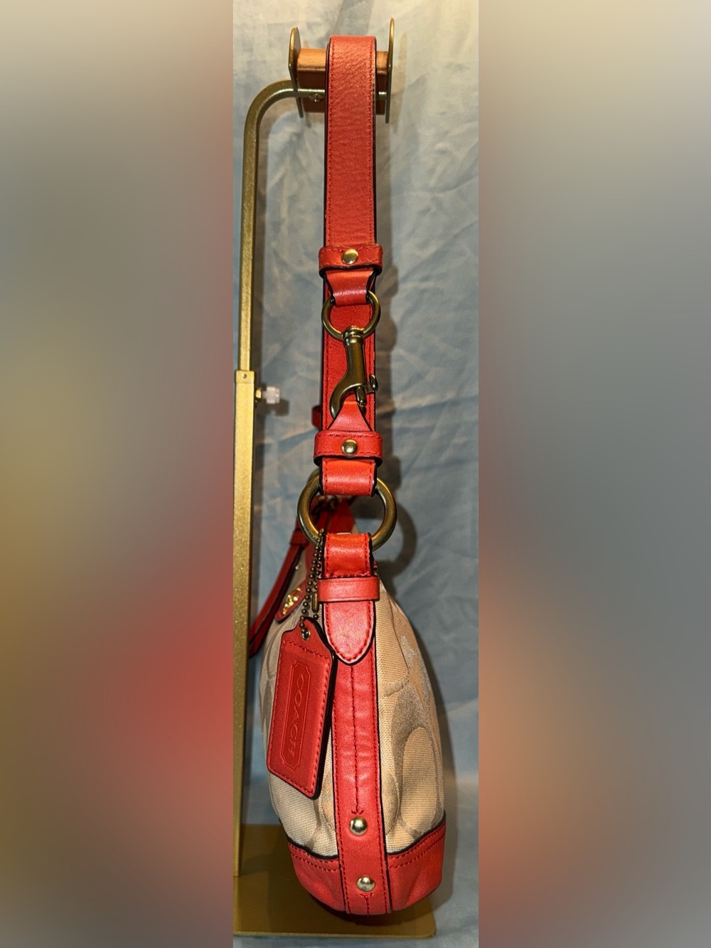Coach F24402 Park Signature East-West Duffle - Picture 4 of 13